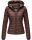 Navahoo Kimuk Damen Steppjacke B348 Schoko Größe XS - Gr. 34