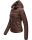 Navahoo Kimuk Damen Steppjacke B348 Schoko Größe XS - Gr. 34