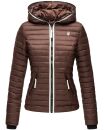 Navahoo Kimuk Princess leichte Damen Steppjacke B811 Schoko Größe XS - Gr. 34