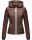 Navahoo Kimuk Princess leichte Damen Steppjacke B811 Schoko Größe M - Gr. 38