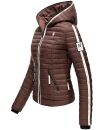 Navahoo Kimuk Princess leichte Damen Steppjacke B811 Schoko Größe XXL - Gr. 44