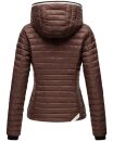 Navahoo Kimuk Princess leichte Damen Steppjacke B811 Schoko Größe XXL - Gr. 44