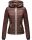 Navahoo Kimuk Princess leichte Damen Steppjacke B811 Schoko Größe XXL - Gr. 44