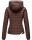 Navahoo Kimuk Princess leichte Damen Steppjacke B811 Schoko Größe XXL - Gr. 44
