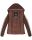 Navahoo Kimuk Princess leichte Damen Steppjacke B811 Schoko Größe XXL - Gr. 44