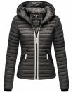 Navahoo Kimuk Princess leichte Damen Steppjacke B811 Anthrazit Größe XS - Gr. 34