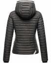 Navahoo Kimuk Princess leichte Damen Steppjacke B811 Anthrazit Größe M - Gr. 38