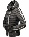 Navahoo Kimuk Princess leichte Damen Steppjacke B811 Anthrazit Größe XL - Gr. 42