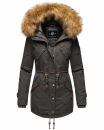 Marikoo La Viva Princess Damen Winterjacke mit Kapuze...