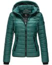 Navahoo Lulana Damen Steppjacke Übergangsjacke B650 Ocean Green Größe XS - Gr. 34