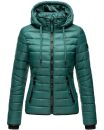 Navahoo Lulana Damen Steppjacke Übergangsjacke B650 Ocean Green Größe S - Gr. 36