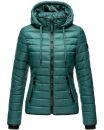 Navahoo Lulana Damen Steppjacke Übergangsjacke B650 Ocean Green Größe XXL - Gr. 44