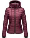 Navahoo Lulana Damen Steppjacke Übergangsjacke B650 Weinrot Größe XXL - Gr. 44