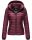 Navahoo Lulana Damen Steppjacke Übergangsjacke B650 Weinrot Größe XXL - Gr. 44