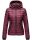 Navahoo Lulana Damen Steppjacke Übergangsjacke B650 Weinrot Größe XXL - Gr. 44