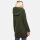 Marikoo Maikoo Damen Mantel mit Kapuze Trenchcoat Jacke B819 Forest Green Größe M - Gr. 38