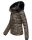 Navahoo Damen Winter Stepp Jacke gefüttert mit Teddyfell B355 Anthrazit Größe XS - Gr. 34