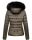 Navahoo Damen Winter Stepp Jacke gefüttert mit Teddyfell B355 Anthrazit Größe S - Gr. 36