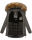 Marikoo Sanakoo Damen Winterjacke Parka mit Kapuze B825 Anthrazit-Gr.M