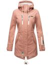 Marikoo Zimtzicke Damen Outdoor Softshell Jacke lang  B614 Terrakotta Größe XS - Gr. 34