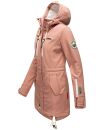 Marikoo Zimtzicke Damen Outdoor Softshell Jacke lang  B614 Terrakotta Größe XS - Gr. 34