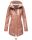 Marikoo Zimtzicke Damen Outdoor Softshell Jacke lang  B614 Terrakotta Größe XS - Gr. 34