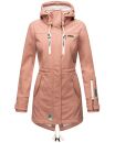 Marikoo Zimtzicke Damen Outdoor Softshell Jacke lang  B614 Terrakotta Größe S - Gr. 36