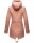 Marikoo Zimtzicke Damen Outdoor Softshell Jacke lang  B614 Terrakotta Größe S - Gr. 36