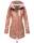 Marikoo Zimtzicke Damen Outdoor Softshell Jacke lang  B614 Terrakotta Größe M - Gr. 38