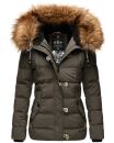 Navahoo Zoja Damen Winter Stepp Jacke Teddyfell Winterjacke B831 Anthrazit-Gr.M