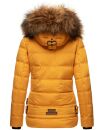 Navahoo Zoja Damen Winter Stepp Jacke Teddyfell Winterjacke B831 Gelb-Gr.XS