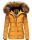 Navahoo Zoja Damen Winter Stepp Jacke Teddyfell Winterjacke B831 Gelb-Gr.S