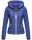 Navahoo Kimuk Princess leichte Damen Steppjacke B811 Jeans Blau Größe XXXL - Gr. 46