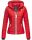 Navahoo Kimuk Princess leichte Damen Steppjacke B811 Rot Größe XXXL - Gr. 46