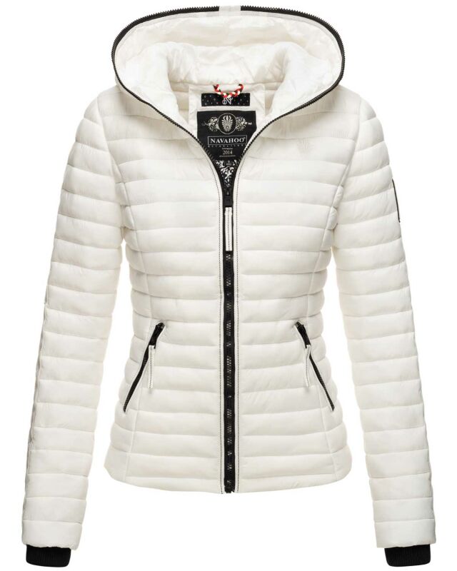 Navahoo Kimuk Princess leichte Damen Steppjacke B811 Weiss Größe XXXL - Gr. 46