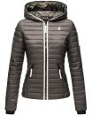 Navahoo Kimuk Princess leichte Damen Steppjacke B811 Anthrazit Größe XXXL - Gr. 46