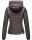 Navahoo Kimuk Princess leichte Damen Steppjacke B811 Anthrazit Größe XXXL - Gr. 46