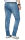 Alessandro Salvarini Herren Jeans Hellblau Regular Slim O-026 W31 L30