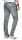 Alessandro Salvarini Herren Jeans Hellgrau Regular Slim O-029 W31 L32