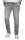 Alessandro Salvarini Herren Jeans Hellgrau Regular Slim O-029 W33 L32
