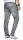 Alessandro Salvarini Herren Jeans Hellgrau Regular Slim O-029 W33 L32