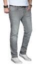 Alessandro Salvarini Herren Jeans Hellgrau Regular Slim O-029 W38 L32