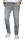 Alessandro Salvarini Herren Jeans Hellgrau Regular Slim O-029 W38 L34