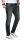 Alessandro Salvarini Herren Jeans Dunkelgrau Regular Slim O-030 W36 L32
