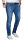 Alessandro Salvarini Herren Jeans Blau Regular Slim O-033 W33 L36