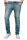 Alessandro Salvarini Designer Herren Jeans Hose Hellblau Regular Slim O043 W29 L32