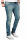 Alessandro Salvarini Designer Herren Jeans Hose Hellblau Regular Slim O043 W33 L34