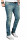 Alessandro Salvarini Designer Herren Jeans Hose Hellblau Regular Slim O043 W34 L30