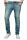 Alessandro Salvarini Designer Herren Jeans Hose Hellblau Regular Slim O043 W36 L32