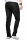 Alessandro Salvarini Designer Herren Jeans Hose Schwarz Regular Slim O044